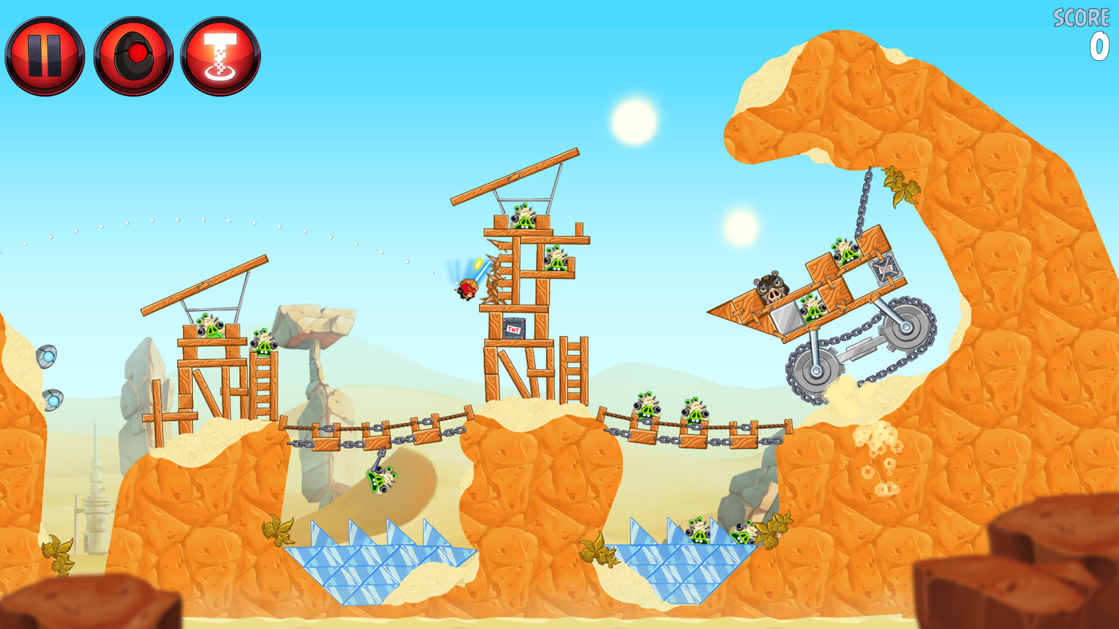   Angry Birds Star Wars II Free: captura de pantalla 