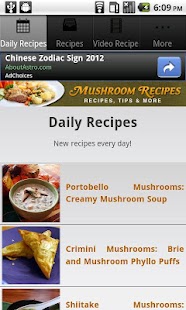 Download Mushroom Recipes! APK
