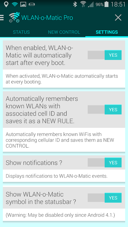 WLAN-o-Matic Pro - screenshot