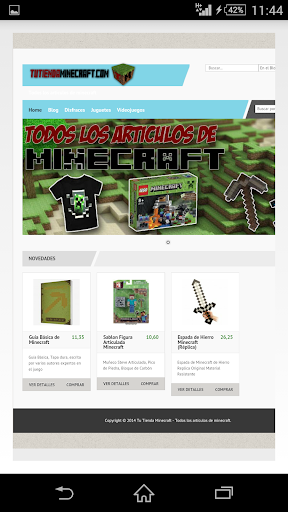 Tienda Minecraft