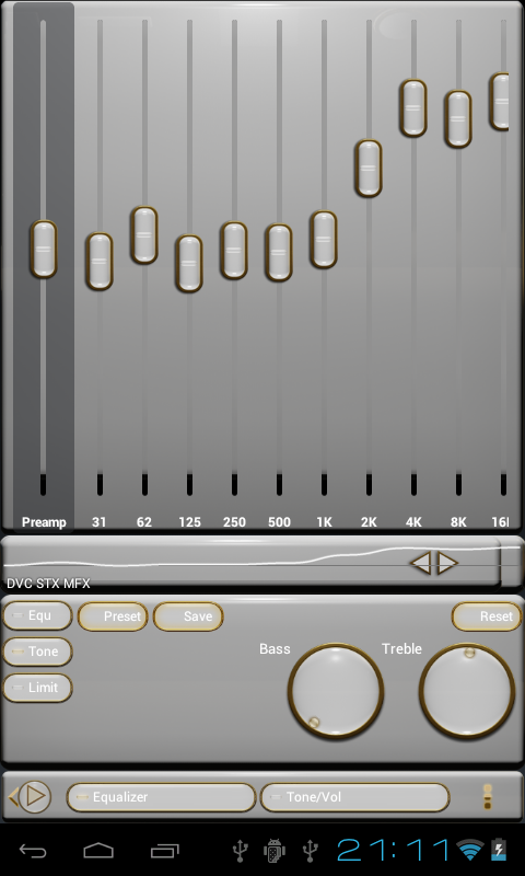 gold white power amp skin Screen 3