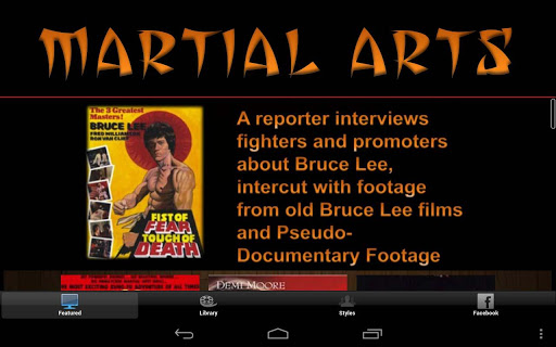 Martial Arts Movies