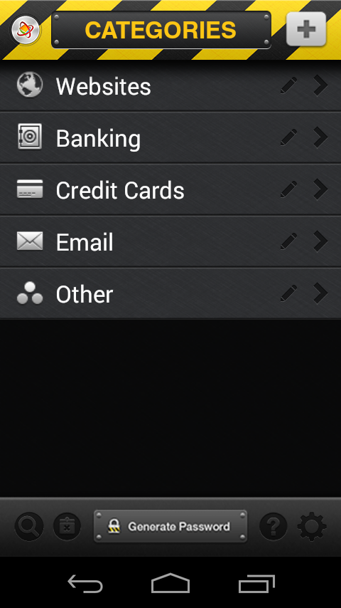 Vault - Password Manager App Screen 2