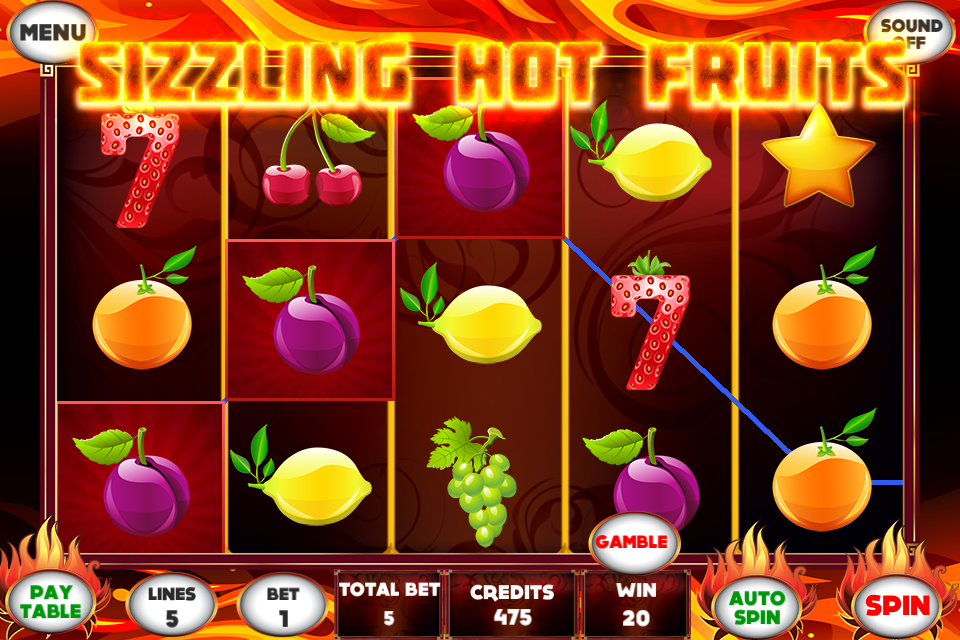 Sizzling Slots Fruit