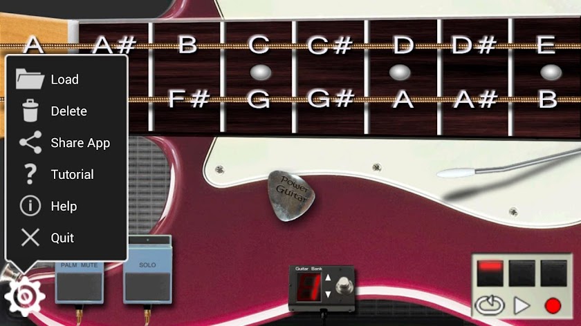 Power Guitar HD (Ad Free) Screen 2