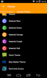Free Download EvolveSMS Theme Blue Matter APK