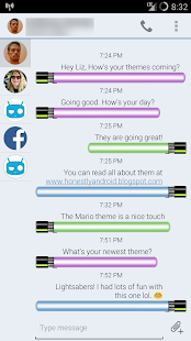 How to get EvolveSMS Theme Lightsabers 1.0.0 apk for pc