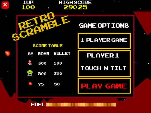 【免費街機App】Retro Scramble (1 or 2 player)-APP點子