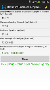 Bridge Engineering Calculator Screenshots 5