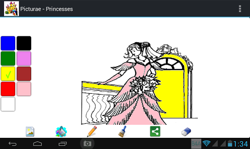 免費下載教育APP|Picturae - Princesses coloring app開箱文|APP開箱王