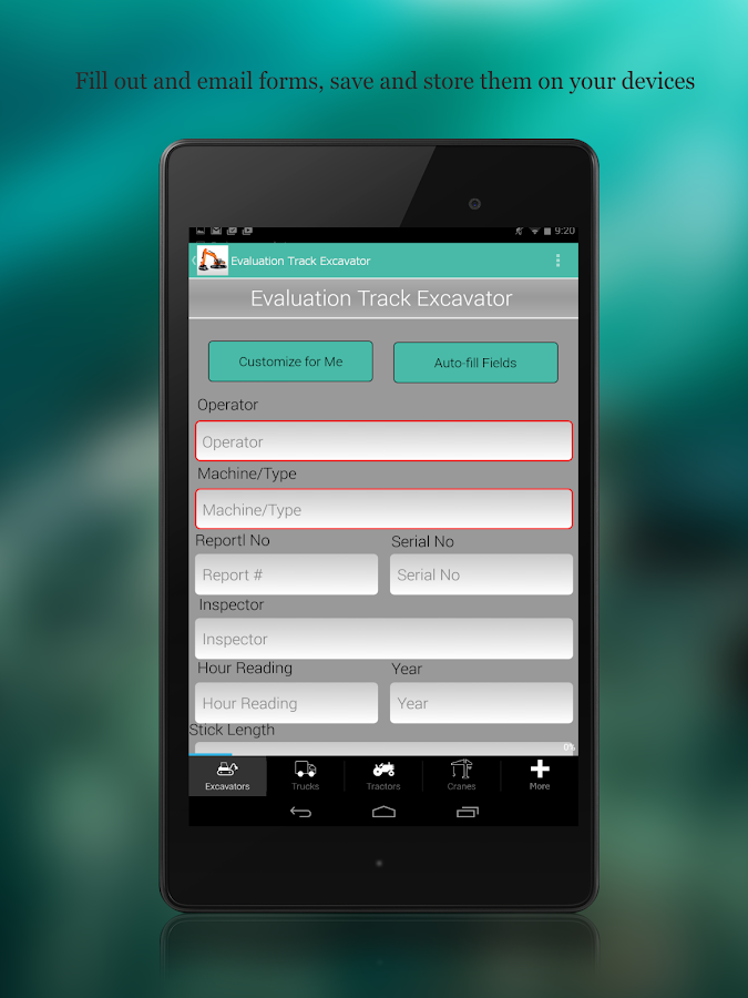 Heavy Equipment Inspection App Android Apps on Google Play