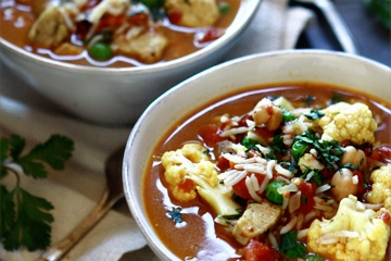Coconut Curry Chicken Soup