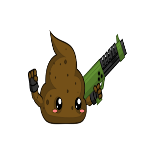 Poo With A Gun