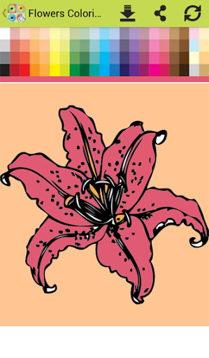 免費下載漫畫APP|Flowers Coloring Book app開箱文|APP開箱王