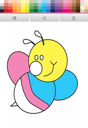 【免費休閒App】Baby Bee Coloring Book-APP點子