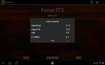 Simple Fuel Tracker poster 5