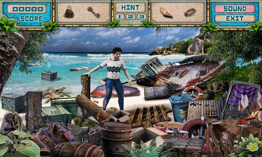 【免費解謎App】Shipwrecked Free Hidden Object-APP點子