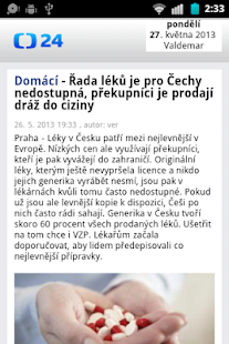 České Zprávy Screenshots 5