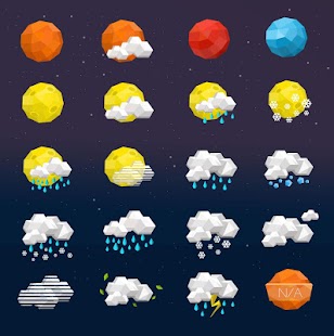 Free Download Star style weather iconset APK for Android