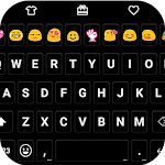 Cover Image of Unduh Pure Black - Emoji Keyboard 1.1 APK