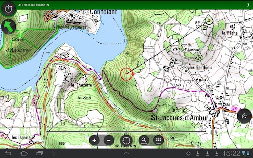 ViewRanger GPS IGN Géoportail - screenshot thumbnail