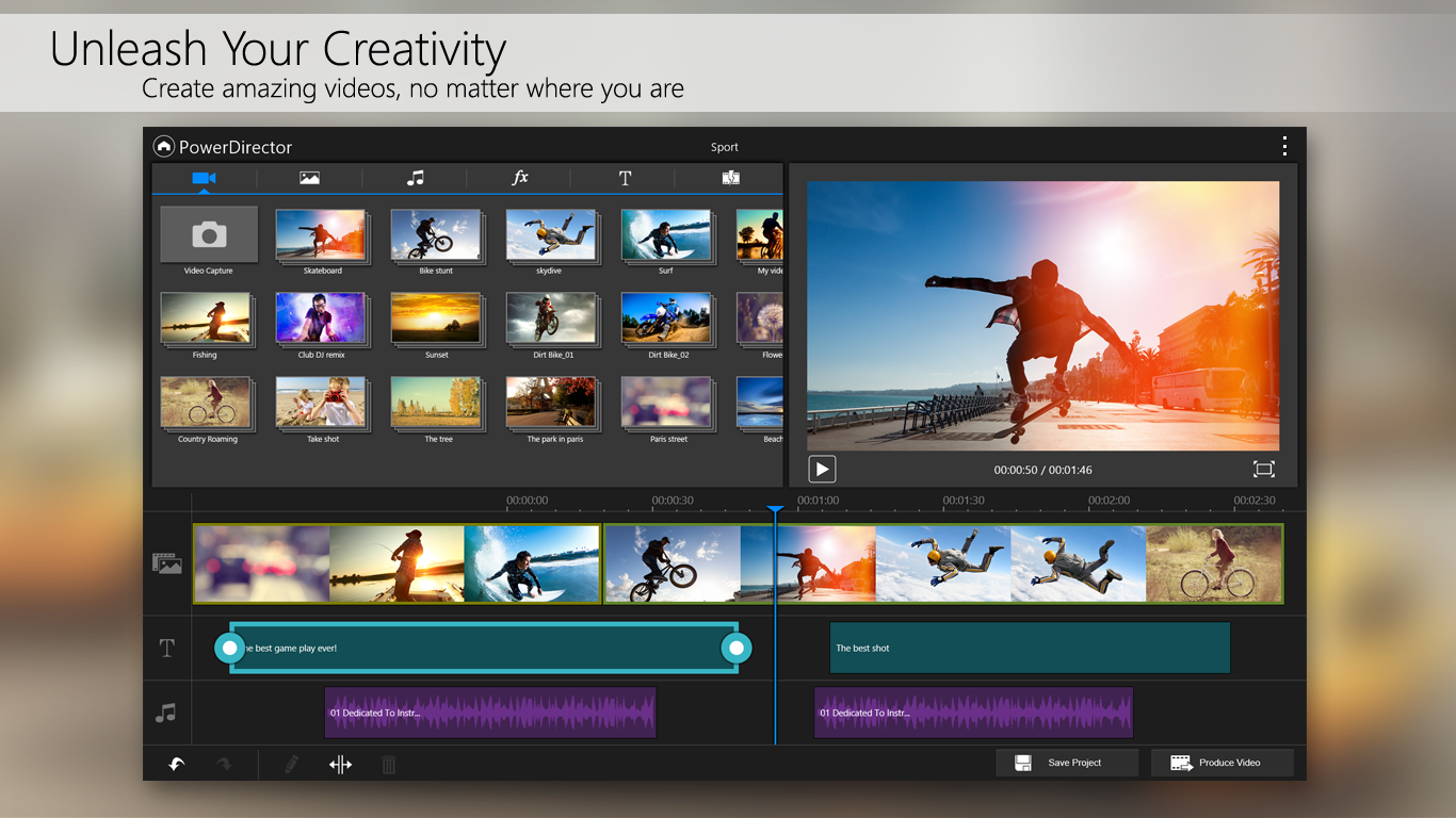    PowerDirector Video Editor App- screenshot  