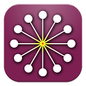 Radiation detector Atom Simple icon