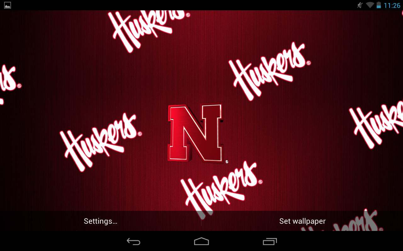 Nebraska Live Wallpaper HD   Android Apps on Google Play  nebraska football background