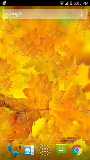 【免費個人化App】Autumn Leaves Live Wallpaper-APP點子