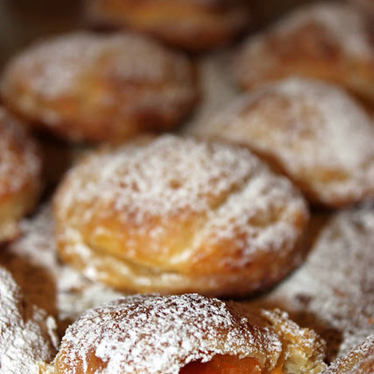 Puff Pastry Filled with Apricot in Syrup-image