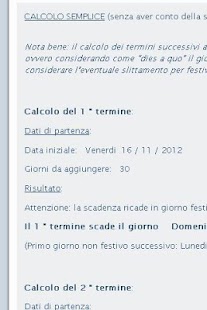 Scadenziario Legale Screenshots 1