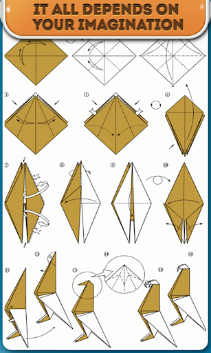 Japanese art of Origami