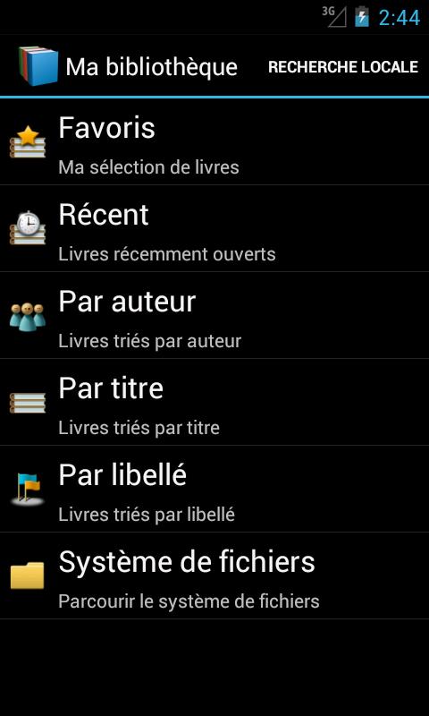   Livres gratuits en français- capture d'écran 