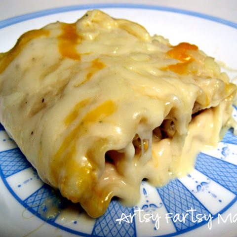 cream cashew lasagna with sauce Mika's  Alfredo Yummly Lasagna Buffalo Recept