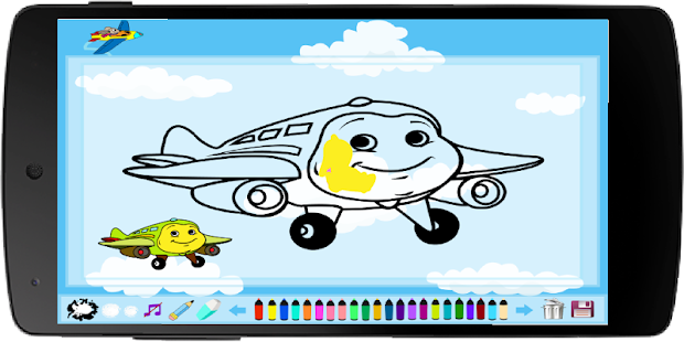 Download Aeroplane Coloring Book APK