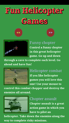 Fun Helicopter Games