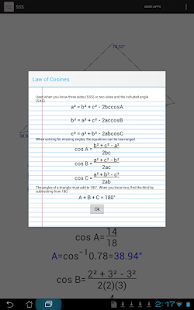 Law of Sines and Cosines Screenshots 1