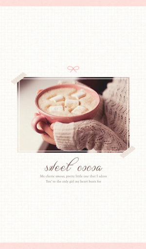 sweet cocoa 카카오톡 테마