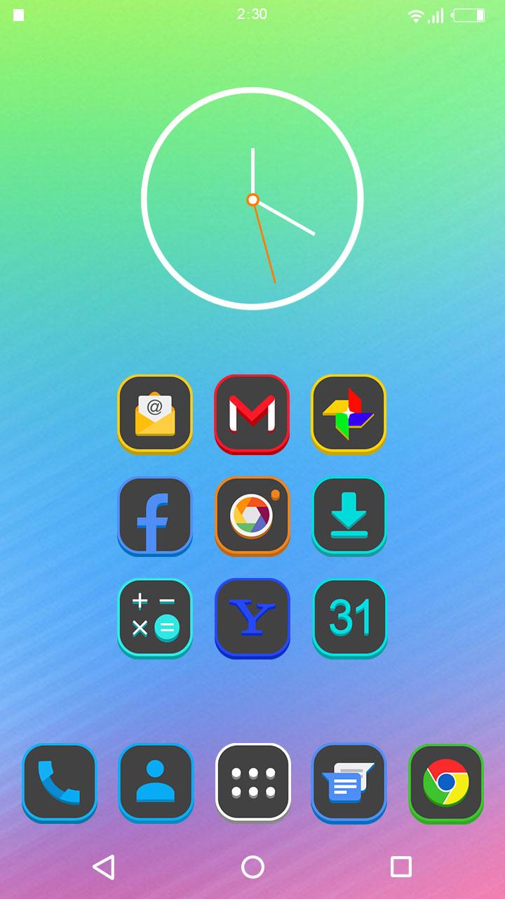 3D Theme - KK Launcher Screen 2