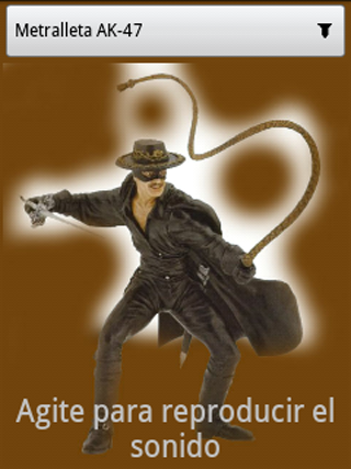 Látigo del zorro sonido