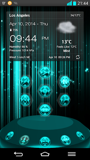 Next Launcher 3D RingsC Theme