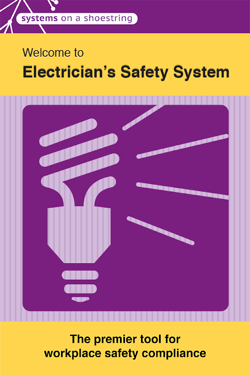 Android application Simple safety Electrician screenshort