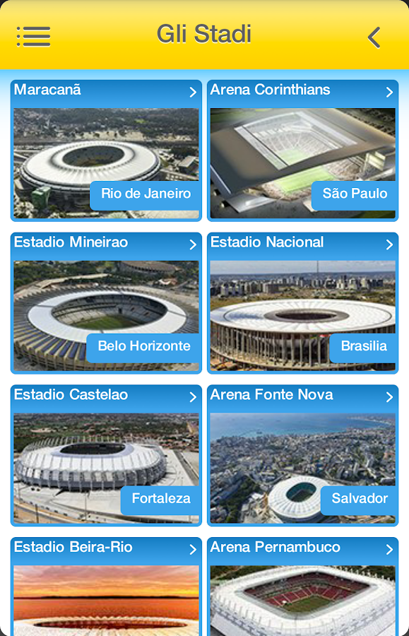 Mondiali do Brasil 2014 - screenshot