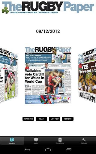 The Rugby Paper Irish Edition