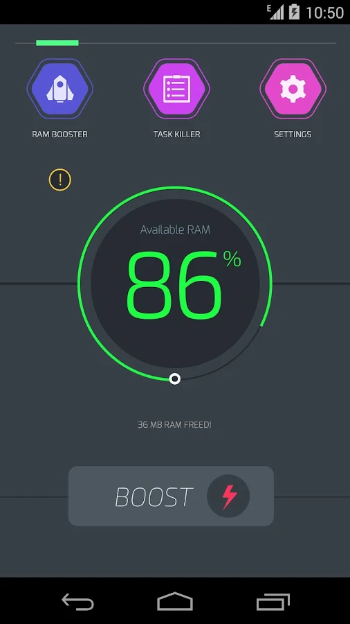    RAM Booster Ultimate Pal- screenshot  