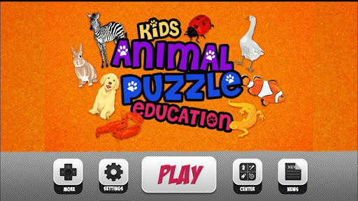 Kids Animal Alphabet Jigsaw
