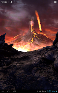 Volcano 3D Live Wallpaper - screenshot thumbnail