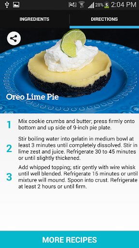 Oreo Lime Pie Recipes