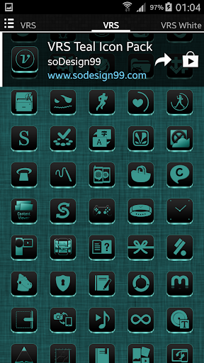 免費下載個人化APP|VRS Teal Icon Pack app開箱文|APP開箱王