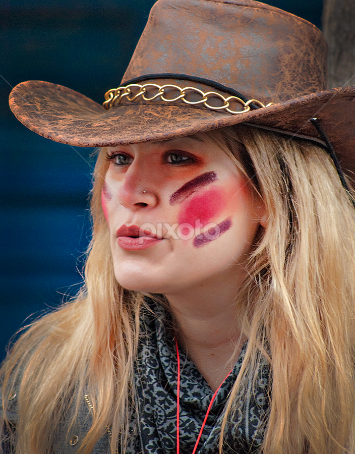 Carnival girl by MIhail Syarov - People Portraits of Women